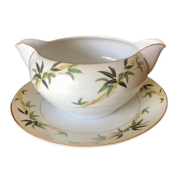 Kent Bali Hai Round Gravy Boat With Plate - Picture 5 of 8